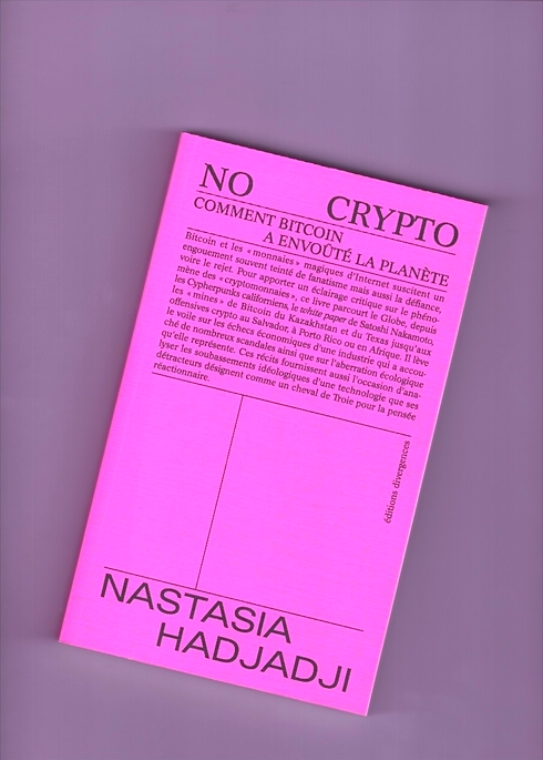 HADJADJI, Nastasia - No Crypto. Comment Bitcoin a envoûté la planète